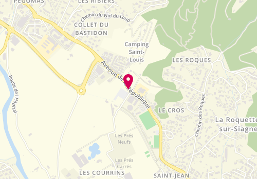 Plan de Grand Vert, 2075 avenue de la République, 06550 La Roquette-sur-Siagne