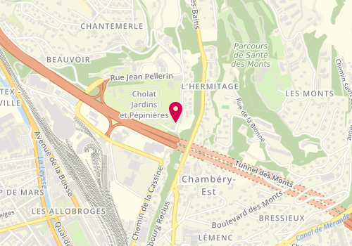 Plan de Cholat Pépinières, 875 Chemin Cassine, 73000 Chambéry