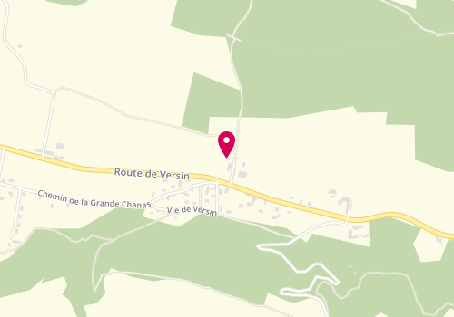 Plan de Jardinerie Latour, 16 impasse de Versin, 38890 Saint-Chef