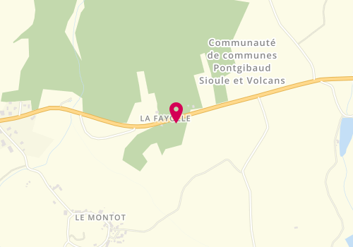 Plan de Ets Morge Alexandre, La Fayolle, 63230 La Goutelle