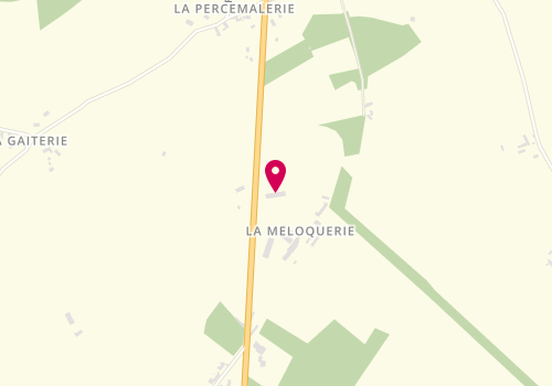 Plan de Jardinerie du Terroir, 47 Route de la Haye du Puits, 50390 Saint-Sauveur-le-Vicomte