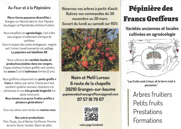 La Pépinière des Francs Greffeurs